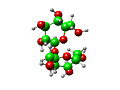 Sacharose molecuul
